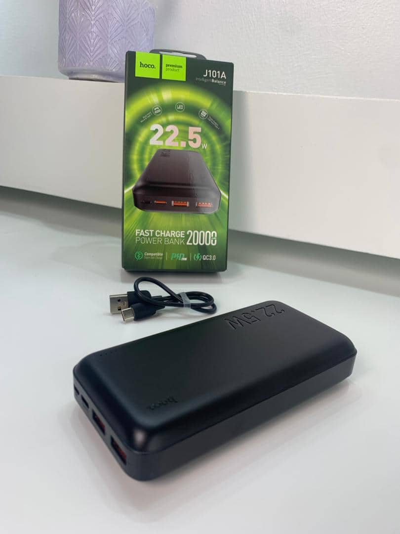 Hoco Power Bank Fast Charge Qc 3.0 20000mAh – J101A - Électronique - صورة 5