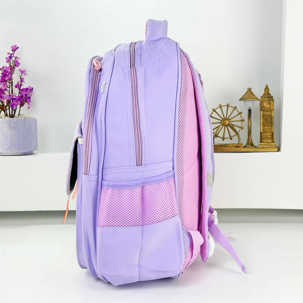 Sac à Dos pour Enfants avec Trousse Assortie KBAG Mauve – حقيبة ظهر مدرسية للأطفال مع مقلمة بنفسجي - Sac à dos et Mode - صورة 7
