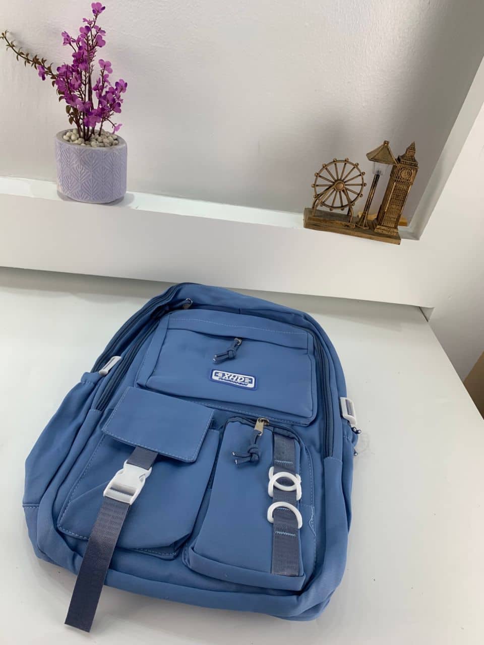 Sacs à dos d’école Style Décontracté XHD Bleu – حقيبة ظهر مدرسية أزرق - Sac à dos et Mode - صورة 4