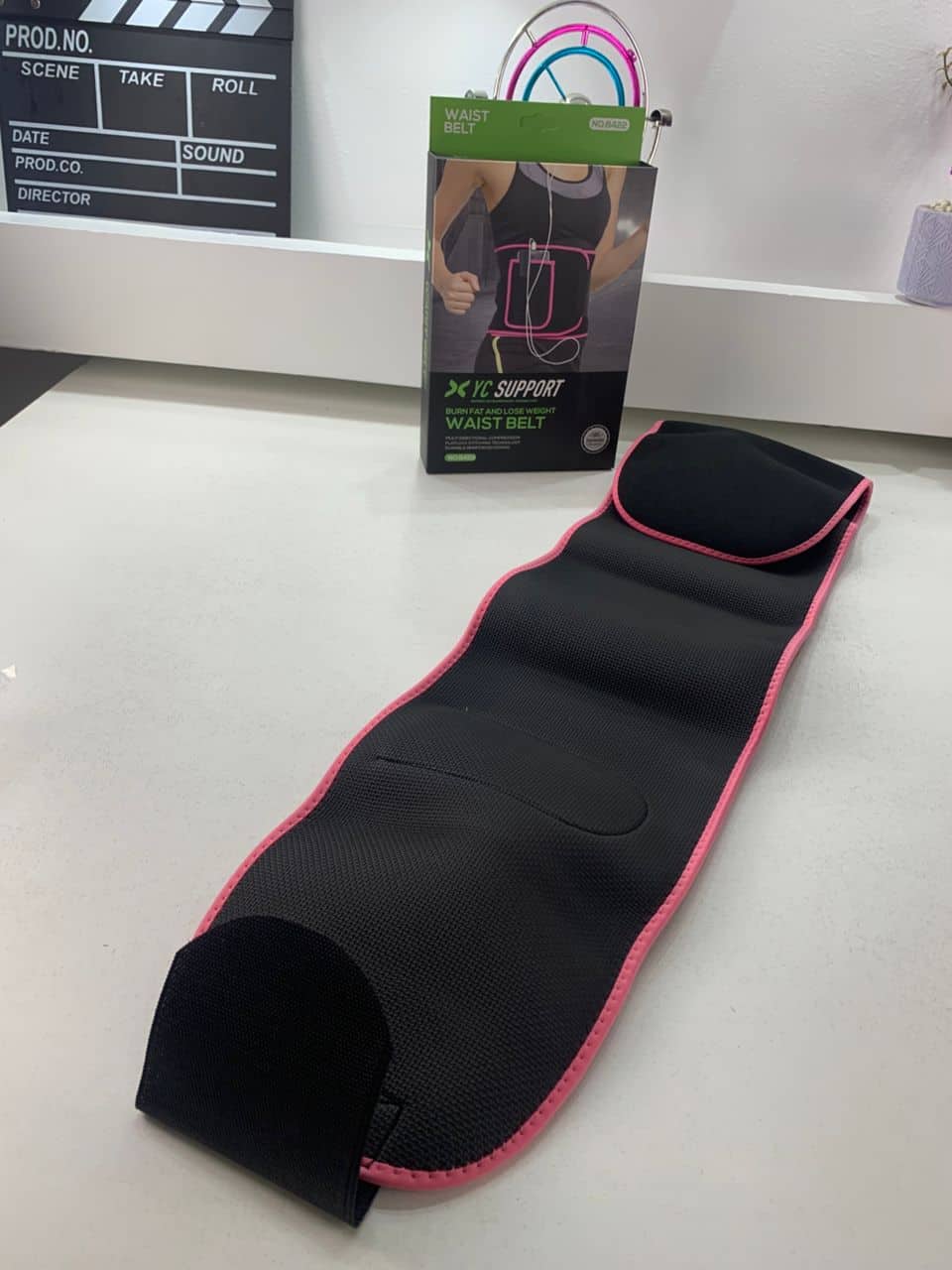 Ceinture Amincissante pour Femmes avec Poche pour Téléphone – حزام تنحيف للنساء - Sport - صورة 9
