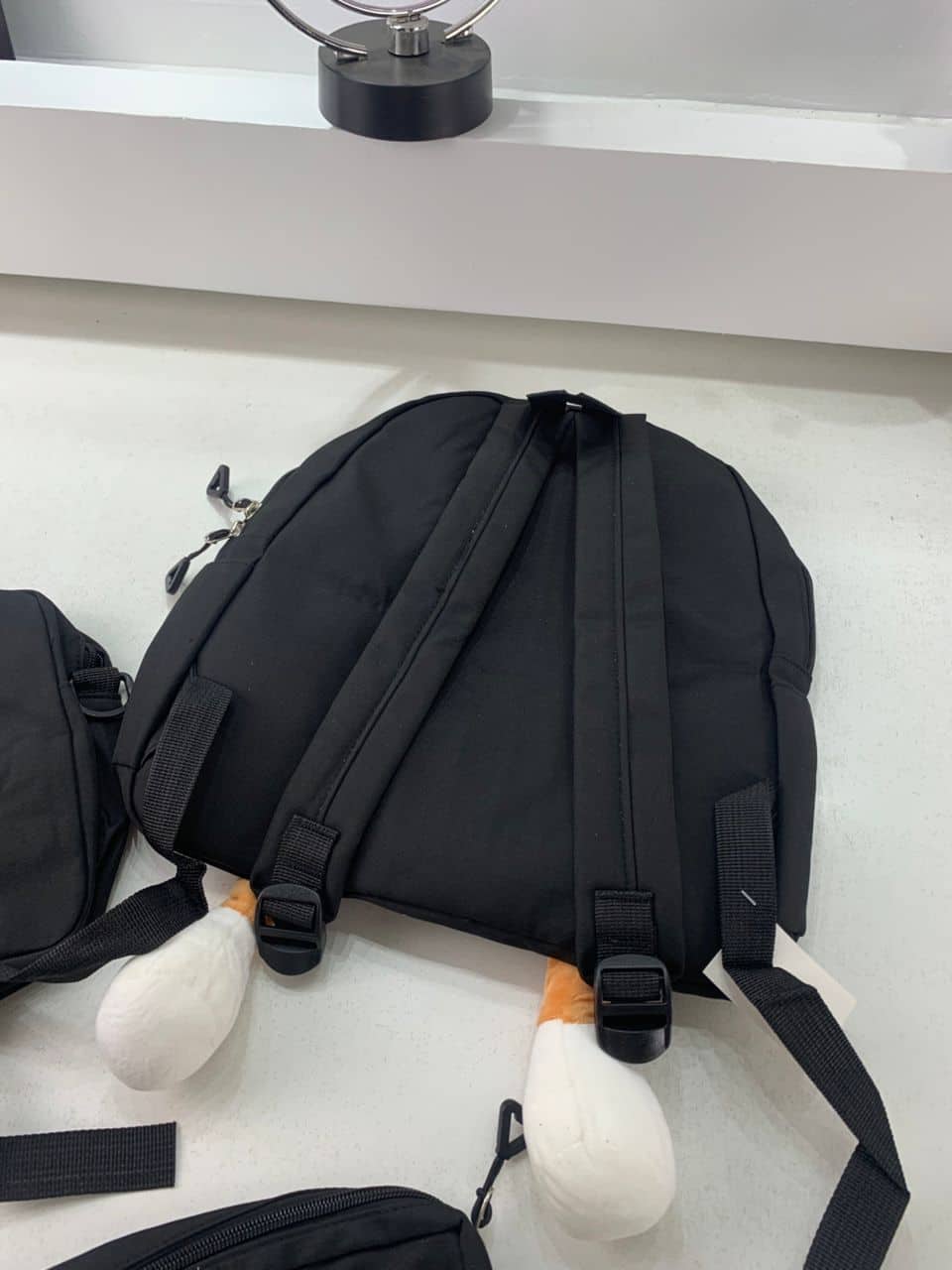 Ensemble de sacs d’école Kawai pour adolescents 3Pcs Language Noir – محفظة 3 قطع كاواي أسود - Sac à dos et Mode - صورة 8