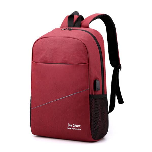Sac à dos homme avec sac bandoulière et trousse 3en1 rouge 2755-8 – محفظة ظهر رجالية 3 قطع أحمر - Sac à dos et Mode - صورة 2