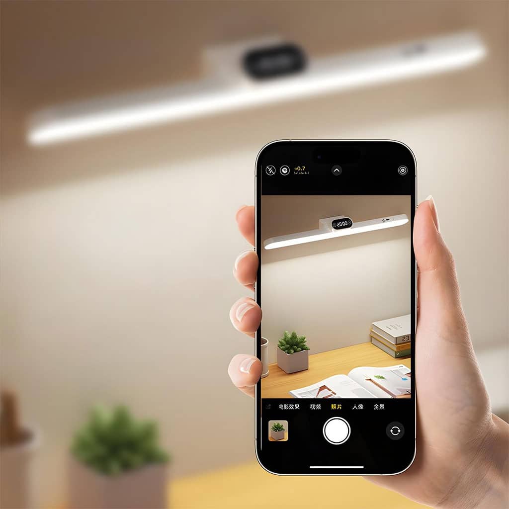 Barre lumineuse LED rechargeable tactile avec 3 modes de couleurs et minuterie GM – مصباح مغناطيسي قابل للتثبيت في عدة أماكن - Électronique - صورة 5