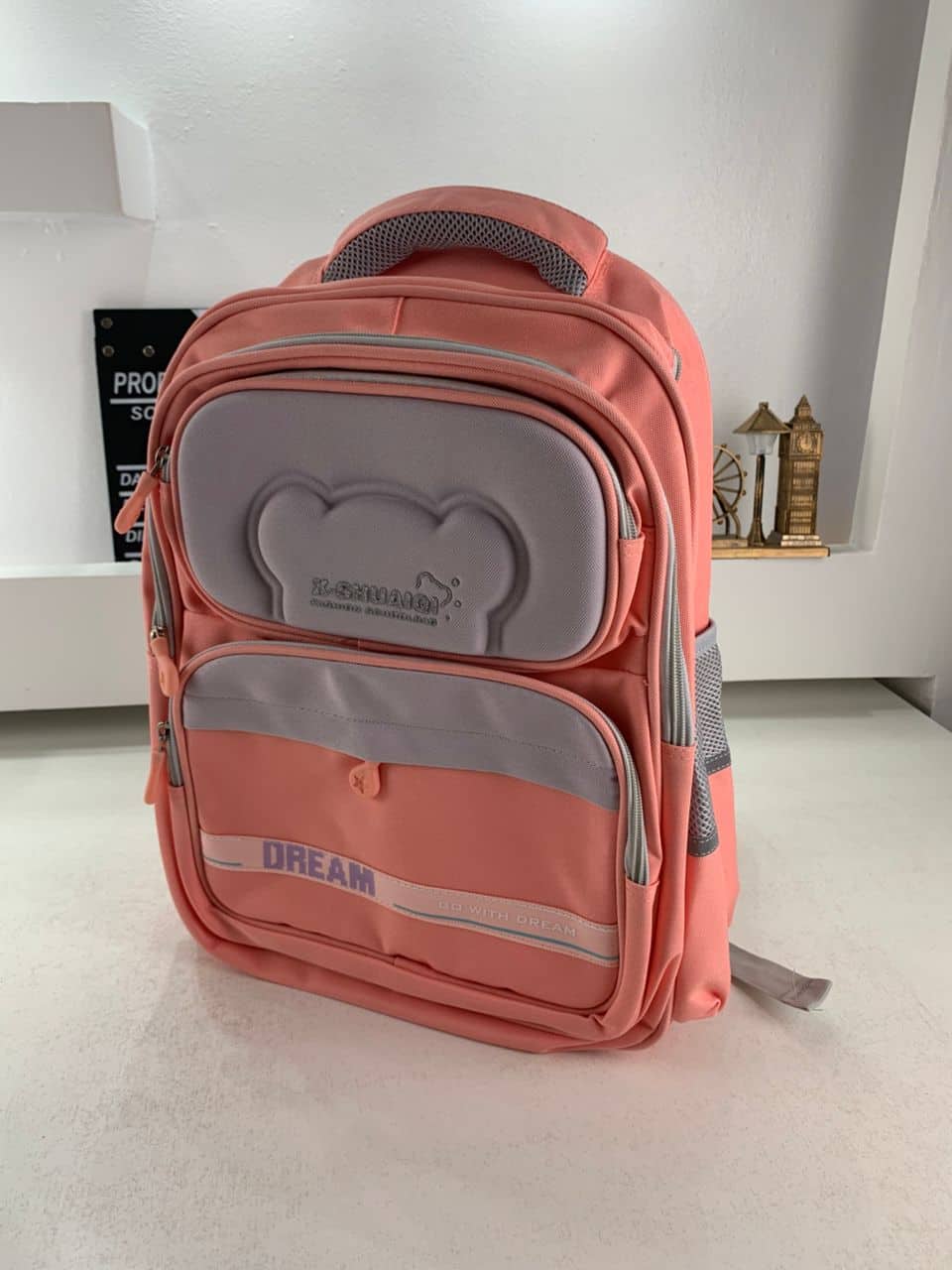 Sac à Dos Scolaire Orthopédique pour Enfants X-SHUAIQI Rose – محفظة مدرسية للأطفال وردي - Sac à dos et Mode - صورة 4