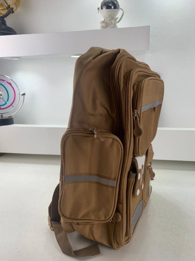 Sac à Dos Enfant pour École primaire de Haute Qualité Marron – حقيبة ظهر مدرسية للأطفال بني - Sac à dos et Mode - صورة 6