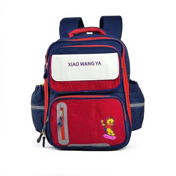 Sac à Dos Scolaire Orthopédique pour Enfants Xiao Wang Ya Bleu et rouge – محفظة مدرسية للأطفال أزرق وأحمر - Sac à dos et Mode - صورة 2