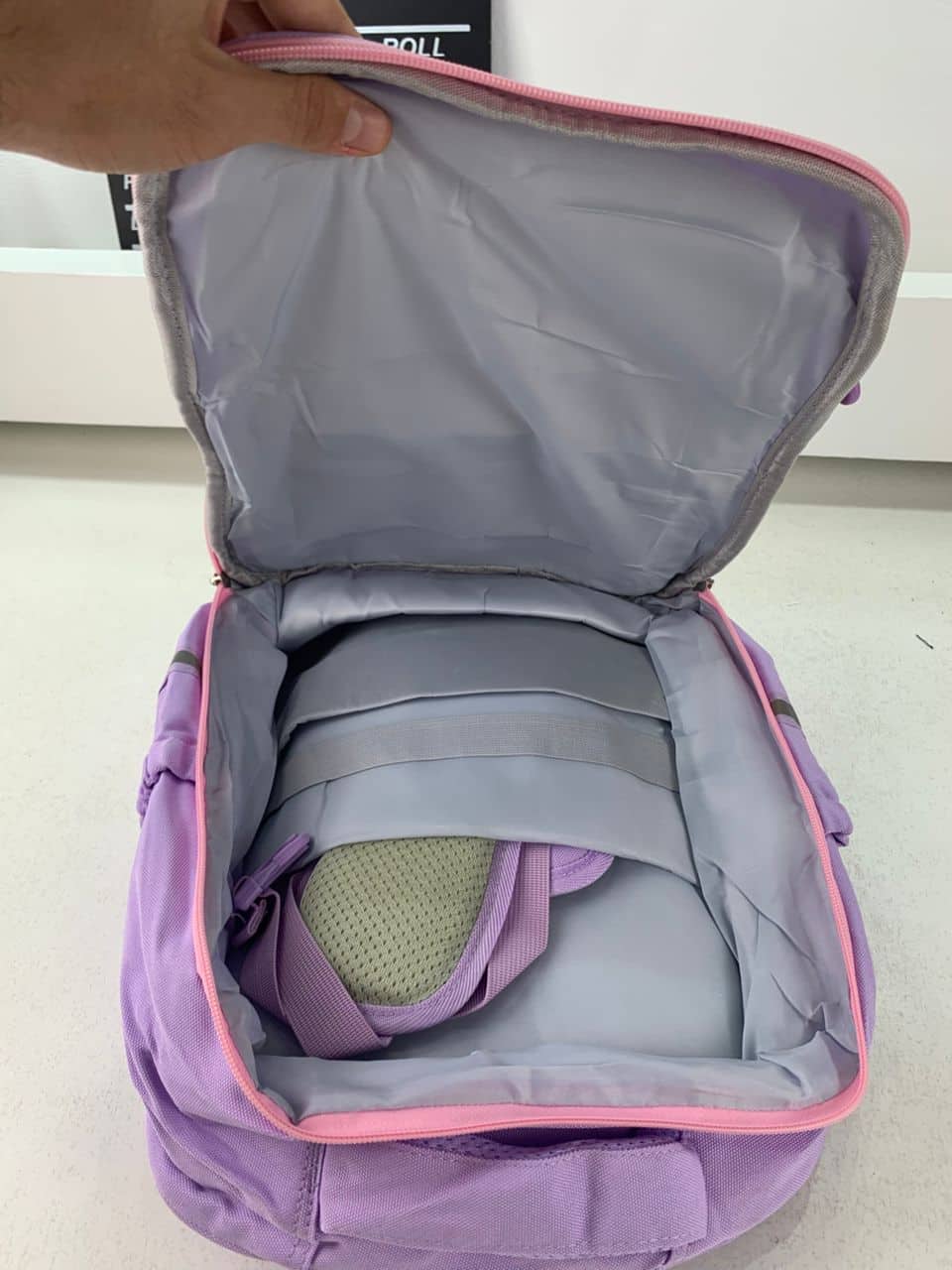 Sac à Dos Scolaire Orthopédique pour Enfants Xiao Wang Ya Mauve – محفظة مدرسية للأطفال بنفسجي - Sac à dos et Mode - صورة 7