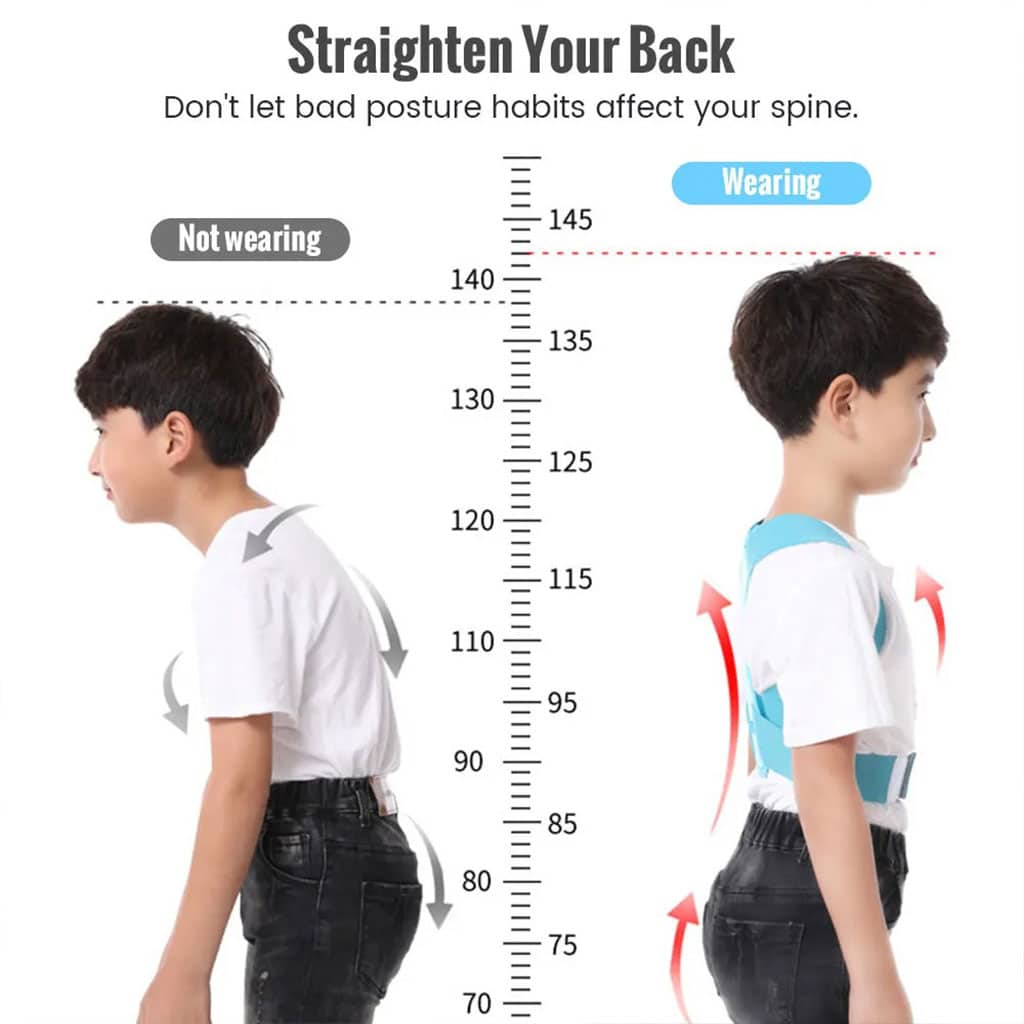 Ceinture Correction de Posture pour Enfants 9609 – حزام شد الظهر للأطفال - Divers - صورة 3