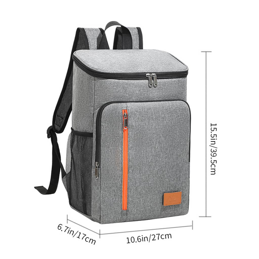 Sac à dos isotherme pour pique-nique avec isolation intérieure – حقيبة ظهر عازلة للحرارة والبرودة - Camping et Randonnée - صورة 7