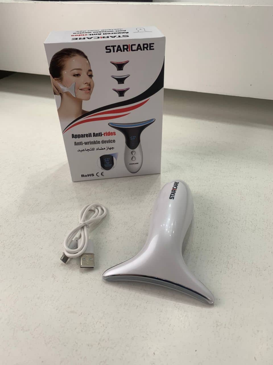 STARICARE Appareil Anti Rides Ultrasonique pour Visage – جهاز مضاد للتجاعيد - Soins et Beauté - صورة 9