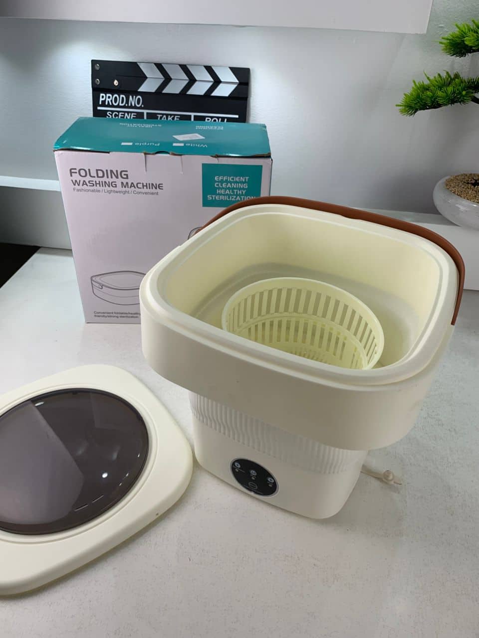 Mini Machine à Laver Pliable et Portable 3 Modes avec Fonction Déshydratation – غسالة ملابس محمولة - Maison - صورة 10