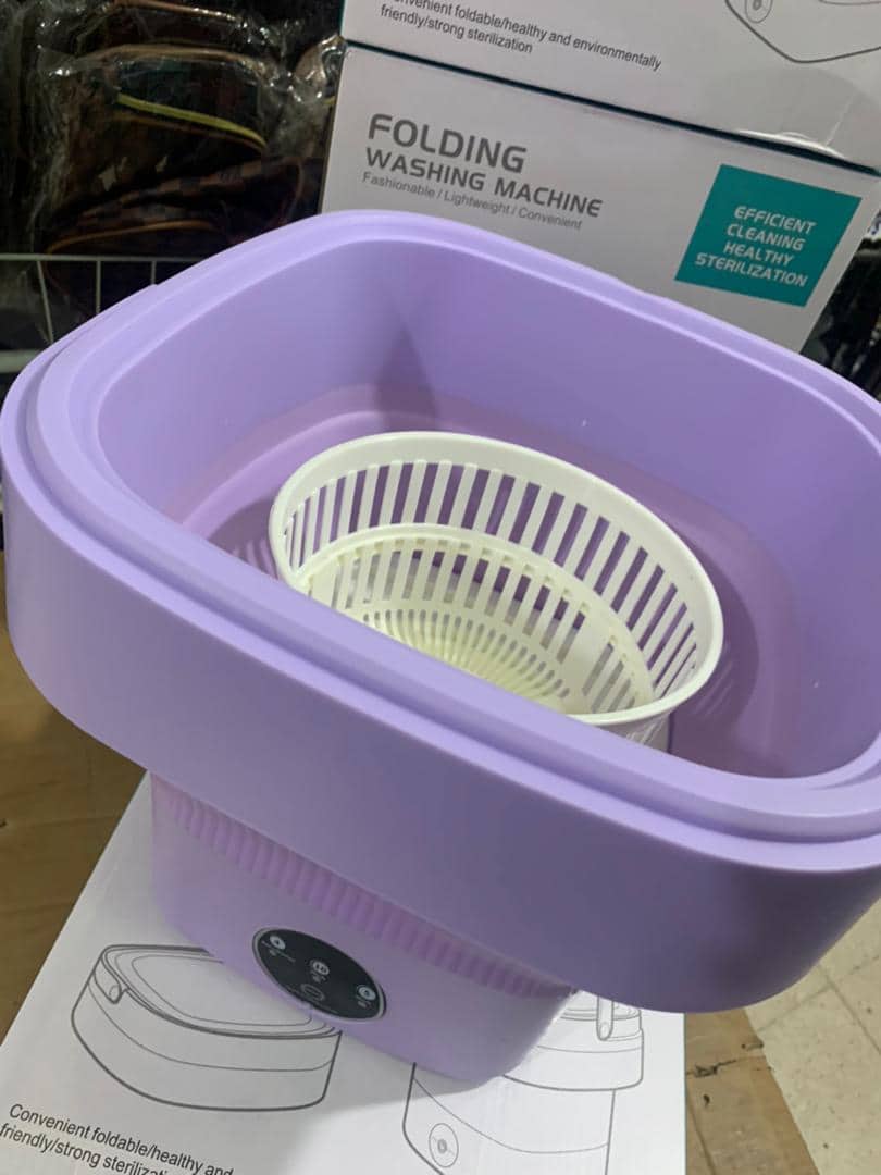Mini Machine à Laver Pliable et Portable 3 Modes avec Fonction Déshydratation – غسالة ملابس محمولة - Maison - صورة 13