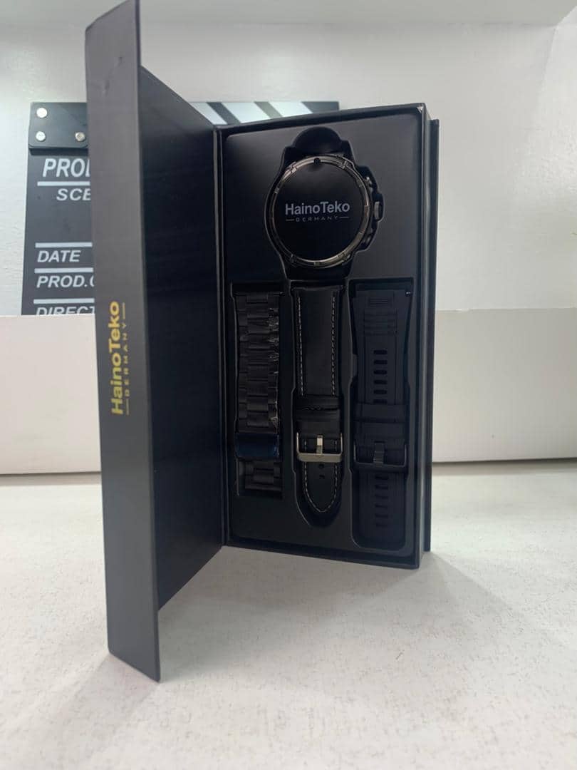 Smart Watch Haino Teko RW-60 MAX avec Lampe Torche et 3 Bracelets – ساعة ذكية أصلية - Électronique - صورة 9