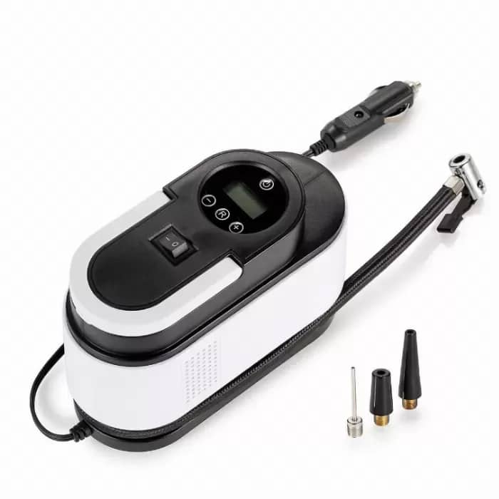 Compresseur d’Air Portable 12V 150 PSI Câble 2,8 m avec Éclairage LED – جهاز نفخ العجلات للسيارة - Accessoires Auto/Moto - صورة 6