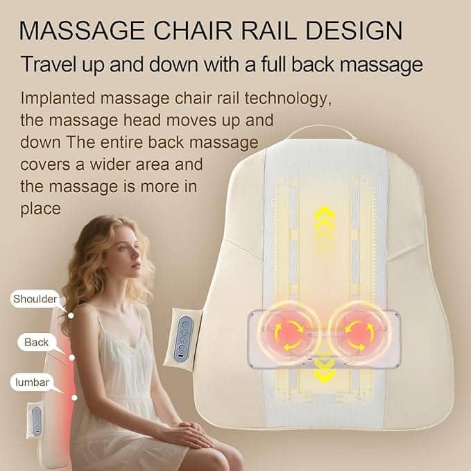 Masseur de dos et de cou sans fil avec avec infrarouge et chaleur – جهاز تدليك إحترافي بخاصية التسخين - Soins et Beauté - صورة 2