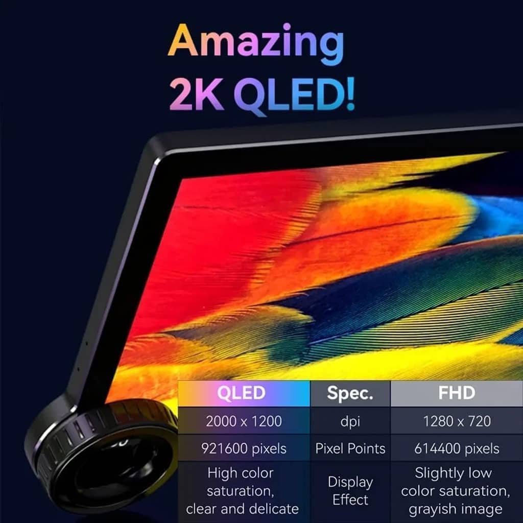 Diamond 2K Écran de voiture Android de 10,1 pouces compatible Apple CarPlay Android Auto – شاشة ذكية للسيارة - Accessoires Auto/Moto - صورة 5