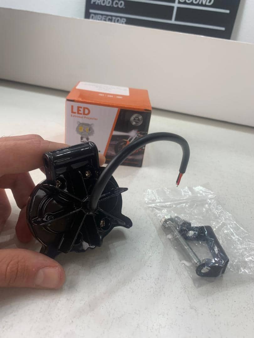 Lumière de hibou antibrouillard LED pour la moto 1Pcs – مصباح دراجات نارية عالي السطوع - Accessoires Auto/Moto - صورة 9