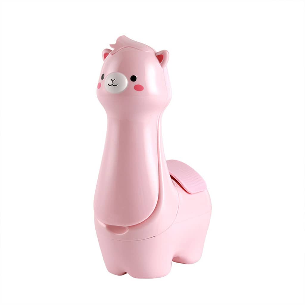 Lampe Veilleuse Lama Mignonne LED avec Porte-stylo – مصباح على شكل لاما لمكتب الأطفال - Électronique - صورة 3