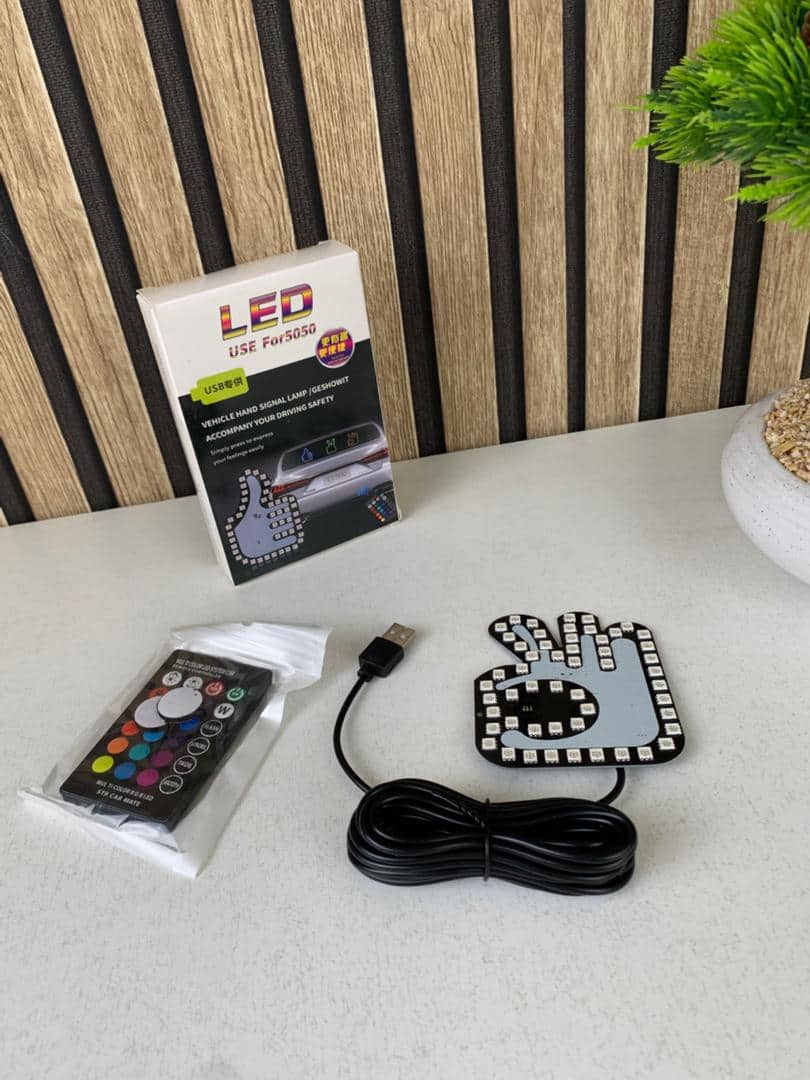 Lumière LED Doigts de Signalisation pour Voitures 1PCS - Accessoires Auto/Moto - صورة 6