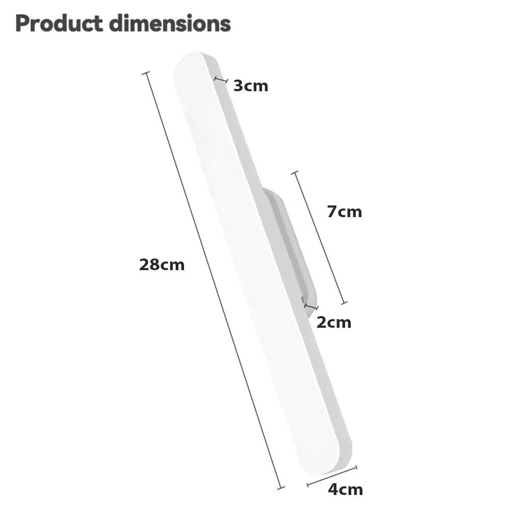 Lampe LED sous meuble rechargeable et tactile avec 3 modes de couleurs – مصباح مغناطيسي قابل للتثبيت في عدة أماكن - Électronique - صورة 5