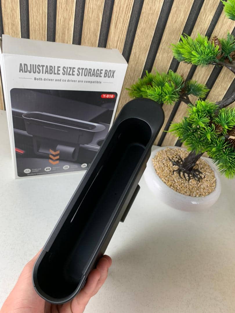 Boîte de Rangement Extensible entre les Sièges pour Voitures Y-916 – منظم أغراض في السيارة - Accessoires Auto/Moto - صورة 8