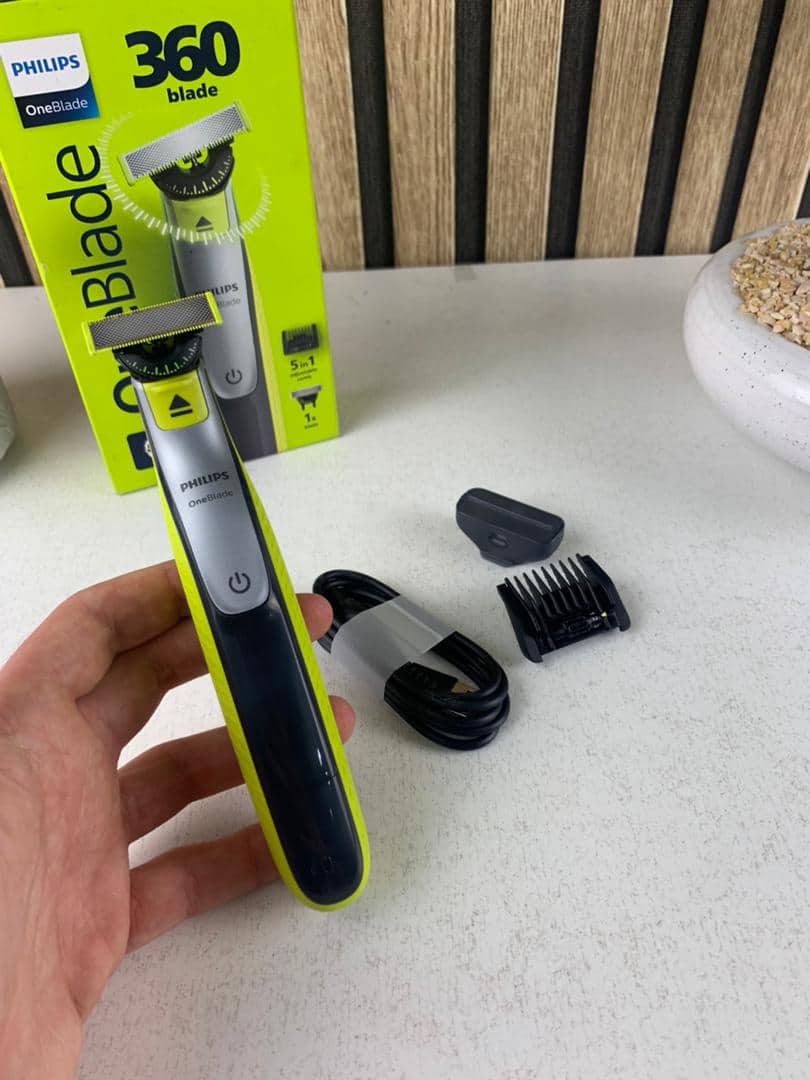 Philips OneBlade QP2734/23 Tondeuse Rechargeable Original – ماكينة حلاقة أصلية للرجال - Soins et Beauté - صورة 7