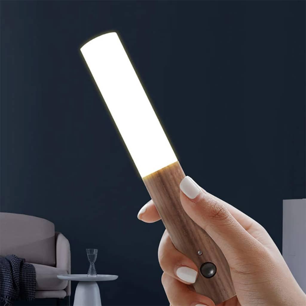 Pack 2 applique murale magnétique à détecteur de mouvement avec batterie rechargeable – طقم مصباحين بمستشعر حركة - Maison - صورة 3