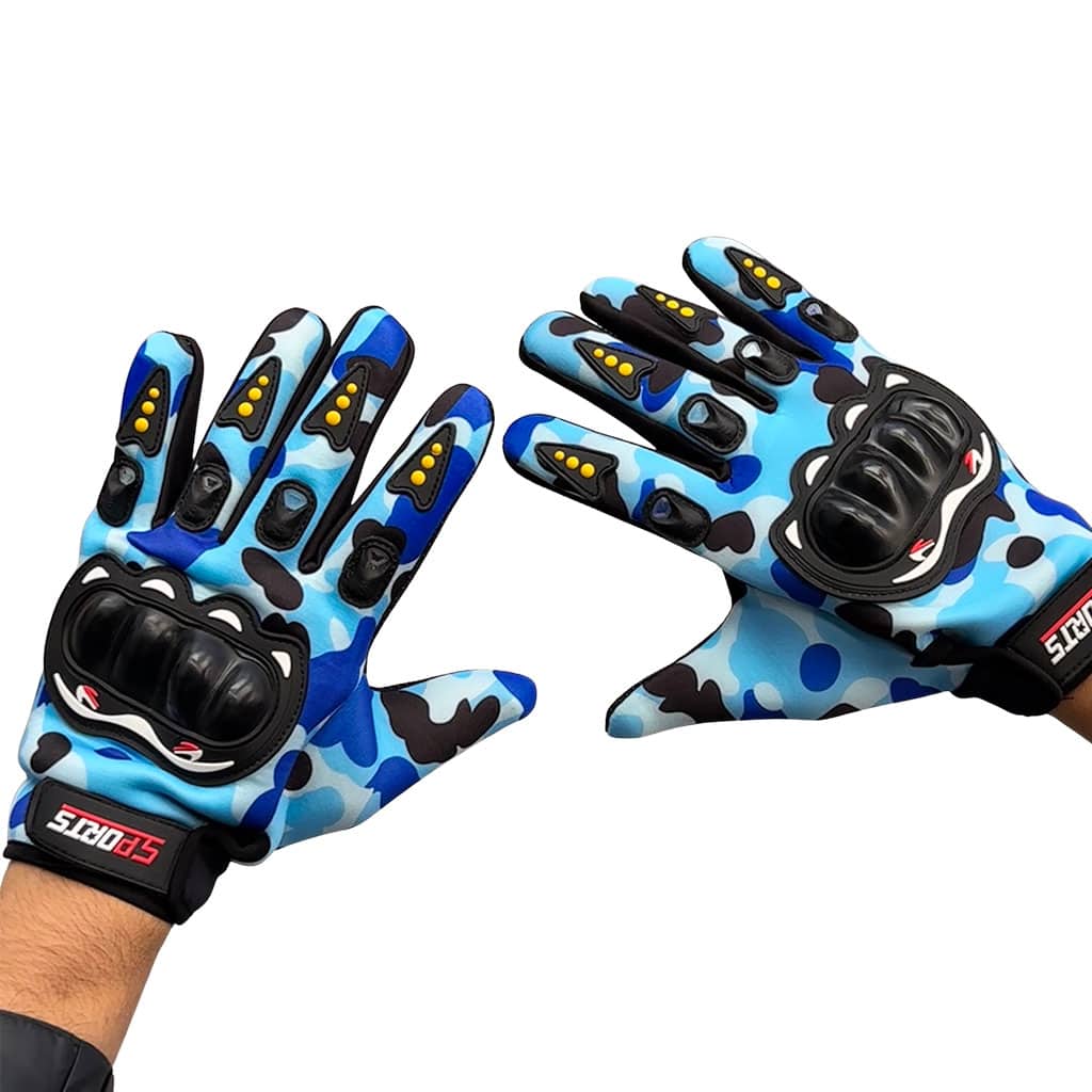Gants de Moto Respirants Pro Biker à Doigts Longs V2 – قفازات إحترافية للدرجات النارية - Accessoires Auto/Moto - صورة 3