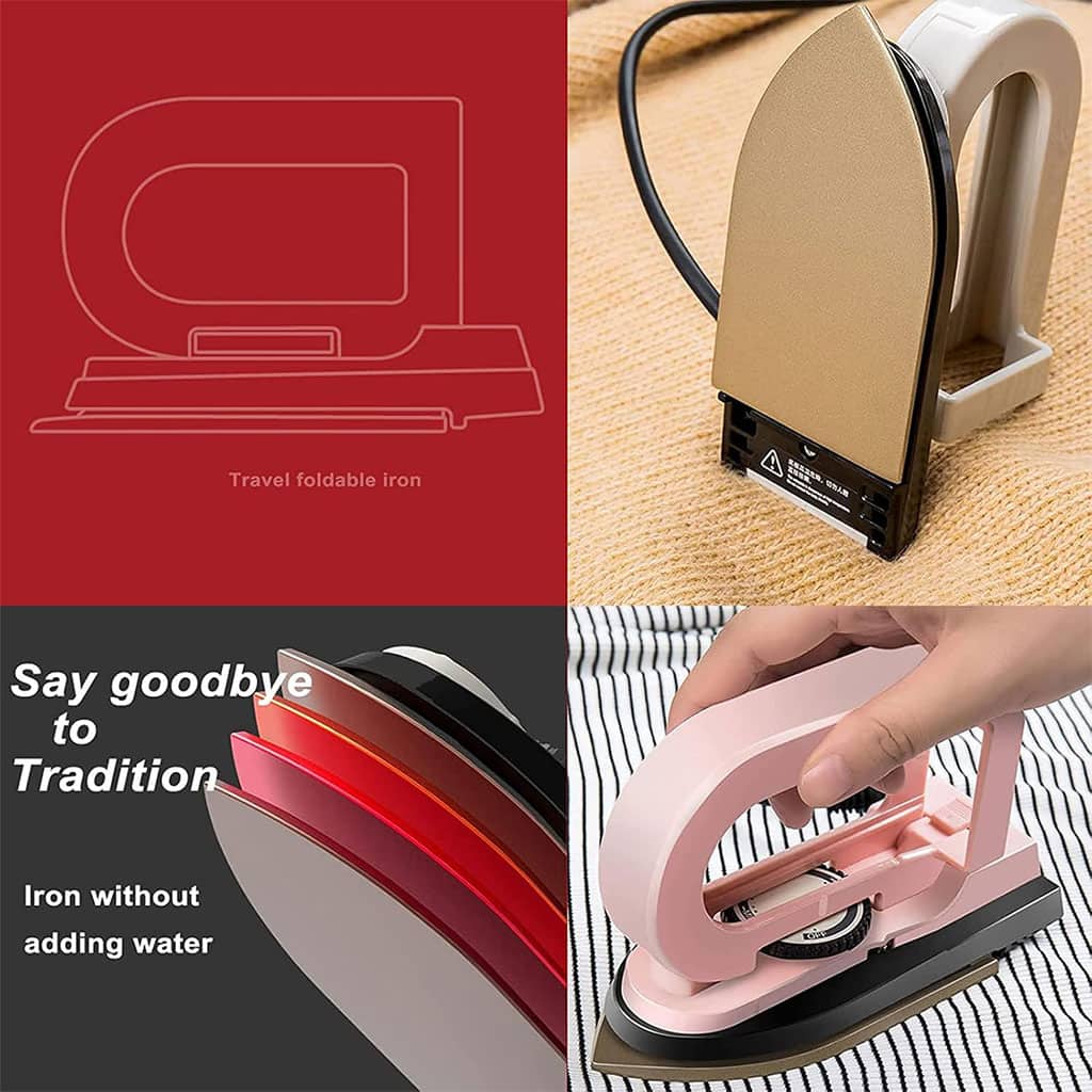 Mini Fer à Repasser Portable avec Température Réglable – مكواة ملابس محمولة - Maison - صورة 5