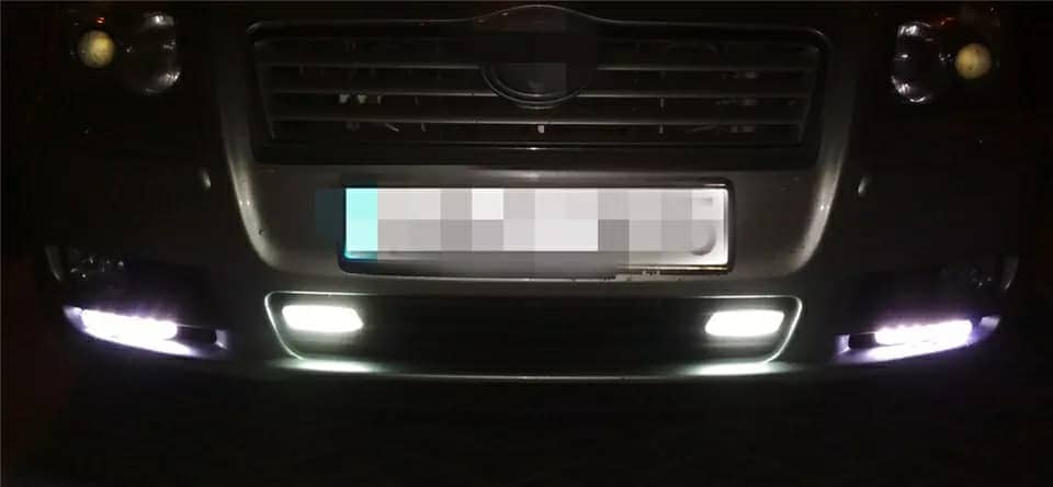 Feux de jour anti-brouillard Standard pour voiture 2 pcs ,10 led - Accessoires Auto/Moto - صورة 7