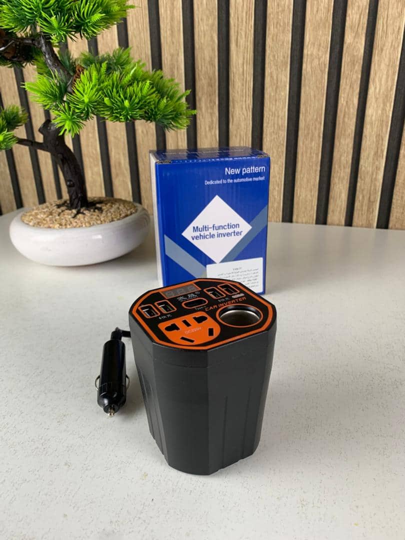 Convertisseur de Puissance pour Voiture 12V/24V vers DC220V Charge Rapide – محول التيار الكهربائي في السيارة - Accessoires Auto/Moto - صورة 7