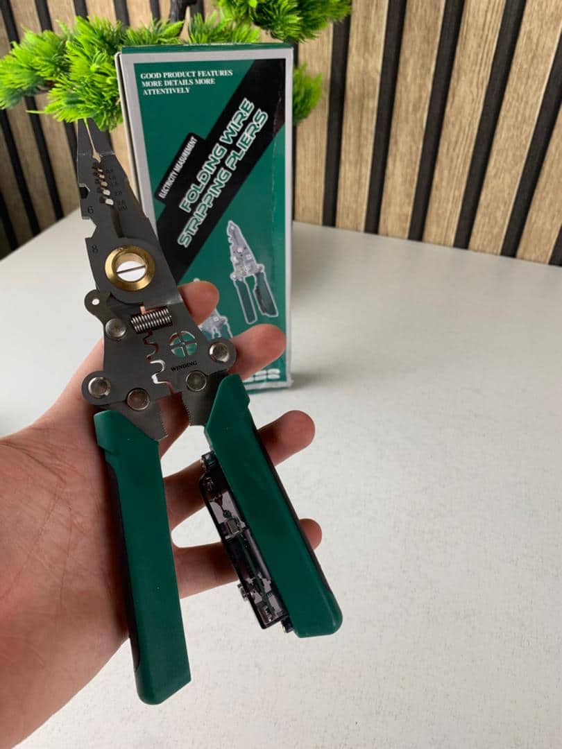 Pince à dénuder multifonction avec testeur de tension – أداة تجريد الأسلاك متعددة الوظائف - Outillage et Bricolage - صورة 7