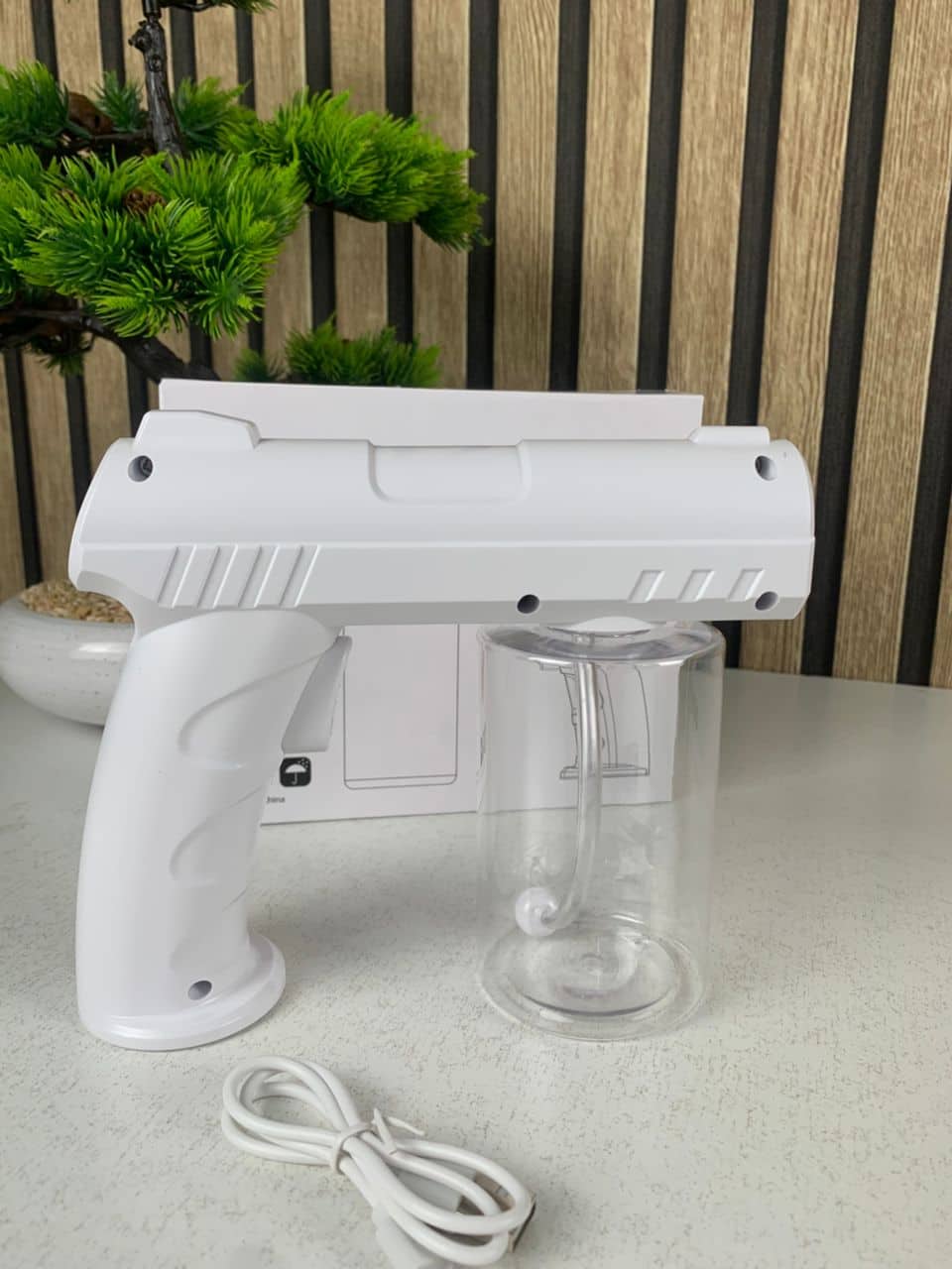 Pistolet pulvérisateur de désinfection sans fil 280 ml rechargeable par USB – جهاز تنظيف وتعقيم - Maison - صورة 9