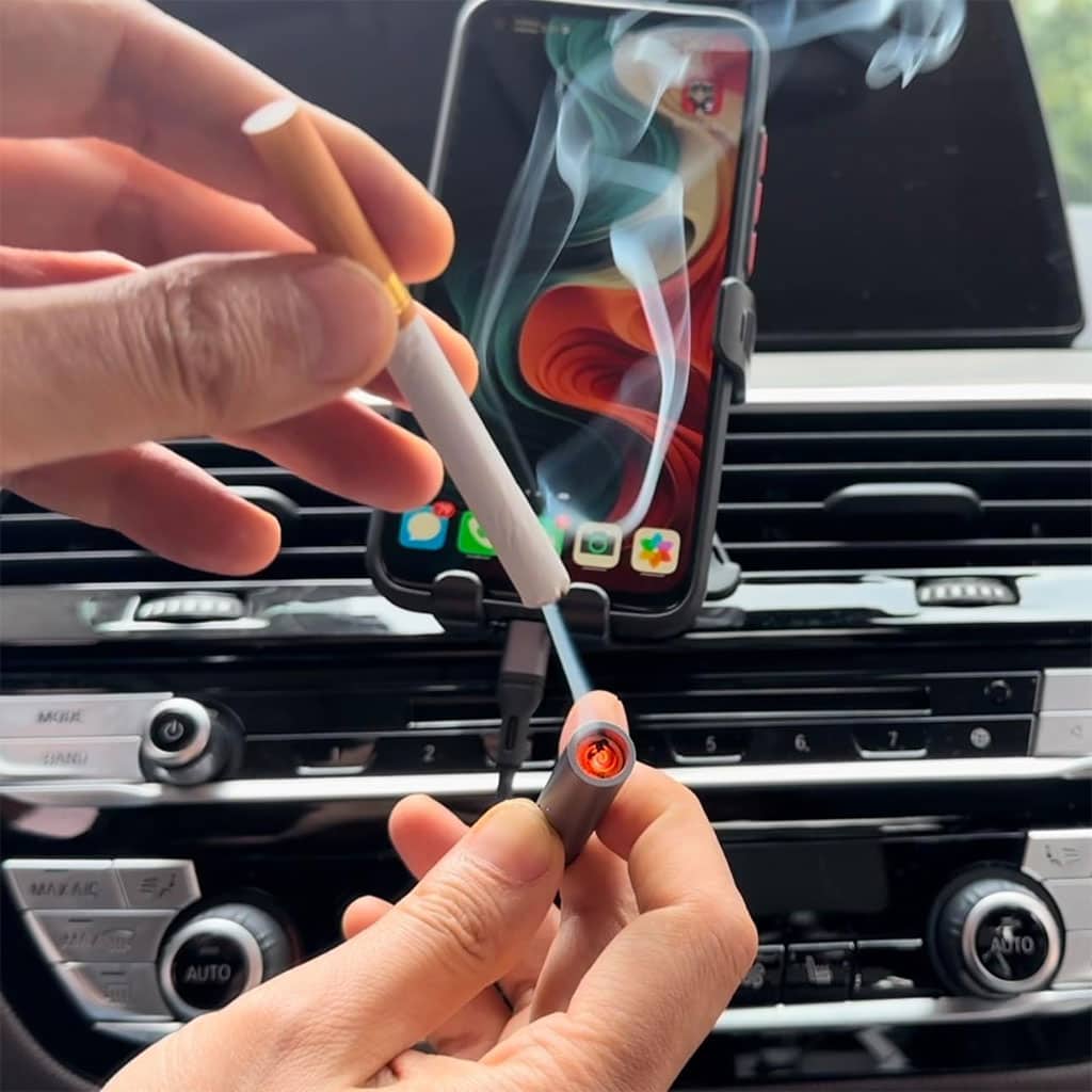 Briquet électrique Portable Alimentation USB V1 - Divers - صورة 4