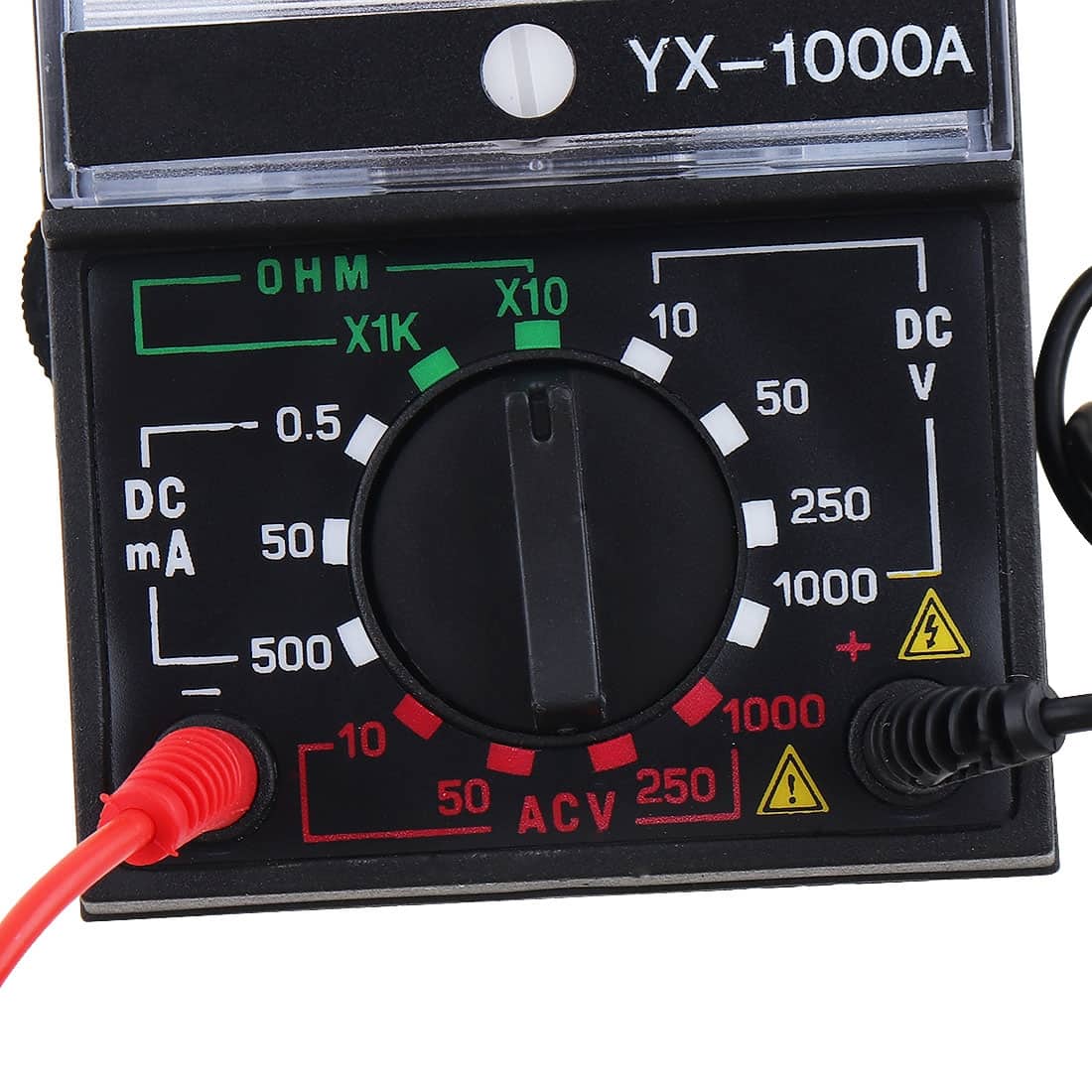 Multimètre Portable avec une paire de stylos de Test pour mesurer la tension DC AC et le courant continu YX-1000A - Outillage et Bricolage - صورة 4