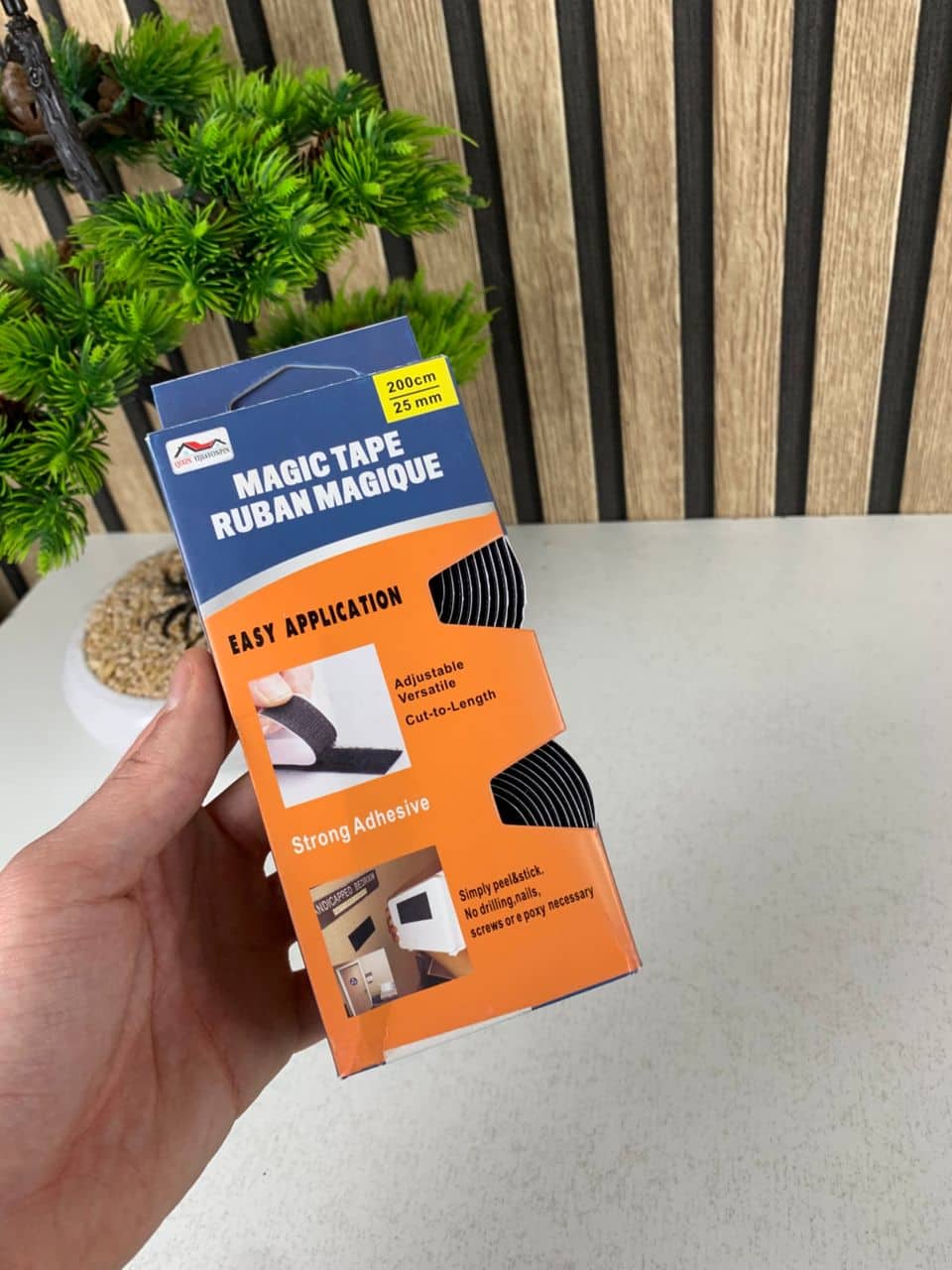 Scratch Autocollant Double Face Noir 200cmx2cm – Velcro Ruban – شريط لاصق مزدوج الجوانب - Divers - صورة 8