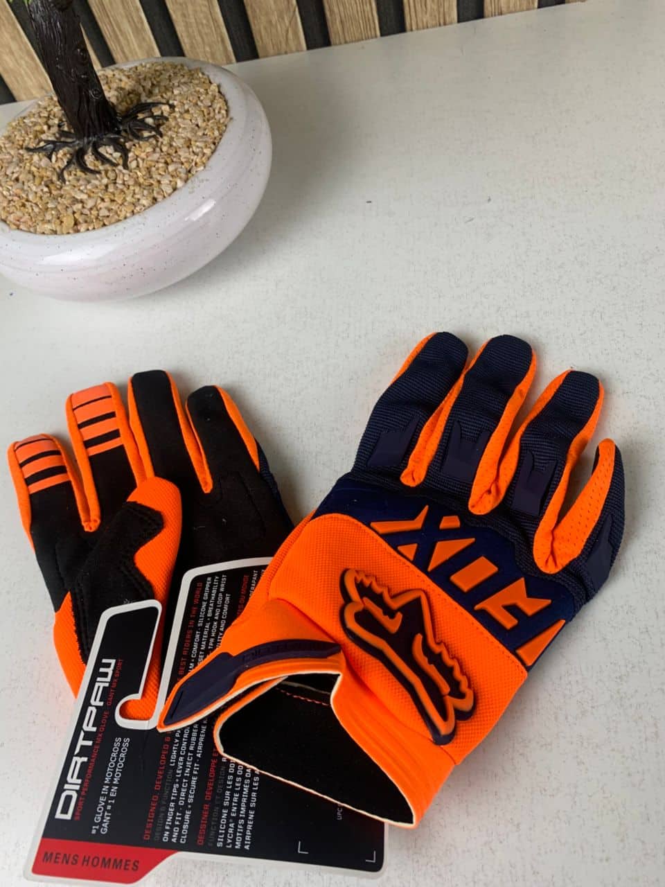 Gants Fox Racing pour motocross, tactiles – قفازات فوكس ريسينغ للدراجات النارية - Accessoires Auto/Moto - صورة 11