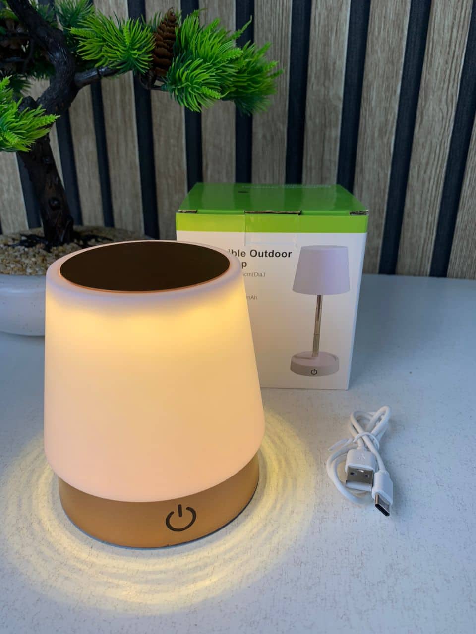 Lampe de chevet télescopique LED rechargeables lumière chaude – مصباح تيليسكوبي بإضاءة دافئة - Décoration - صورة 10