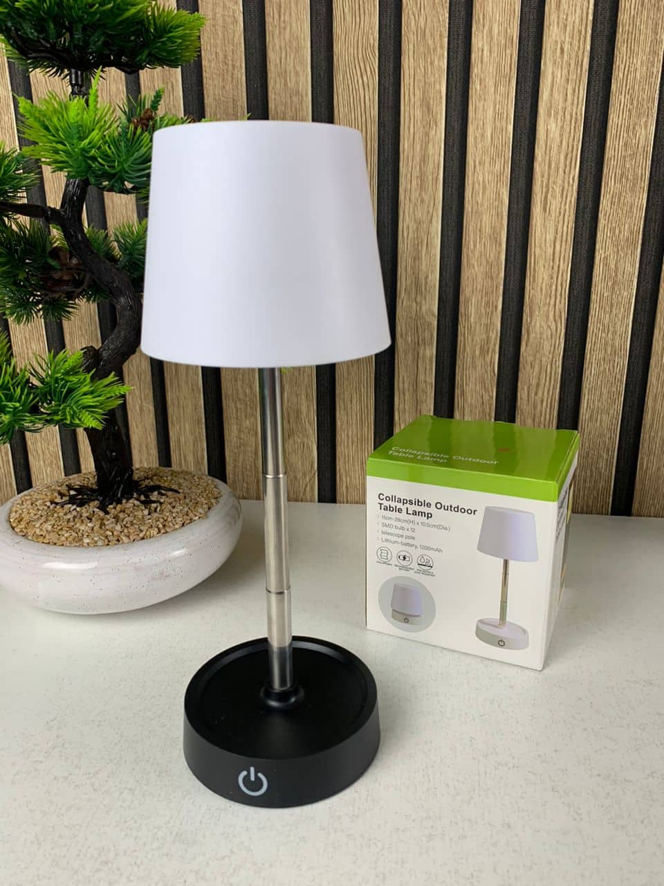 Lampe de chevet télescopique LED rechargeables lumière chaude – مصباح تيليسكوبي بإضاءة دافئة - Décoration - صورة 12