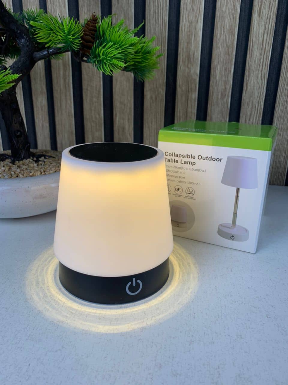 Lampe de chevet télescopique LED rechargeables lumière chaude – مصباح تيليسكوبي بإضاءة دافئة - Décoration - صورة 13