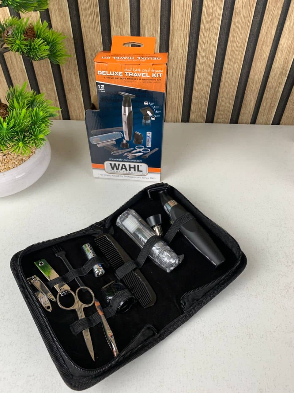 Kit de Voyage Tendeuse WAHL avec accessoires de soins pour hommes – طقم آلة حلاقة مع أدوات العناية للرجال - Soins et Beauté - صورة 8