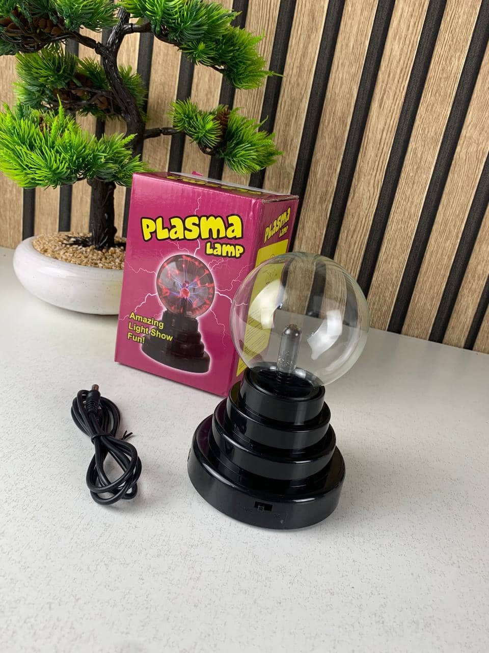 Lampe boule plasma sphérique ionique tactile – مصباح بلازما - Électronique - صورة 8