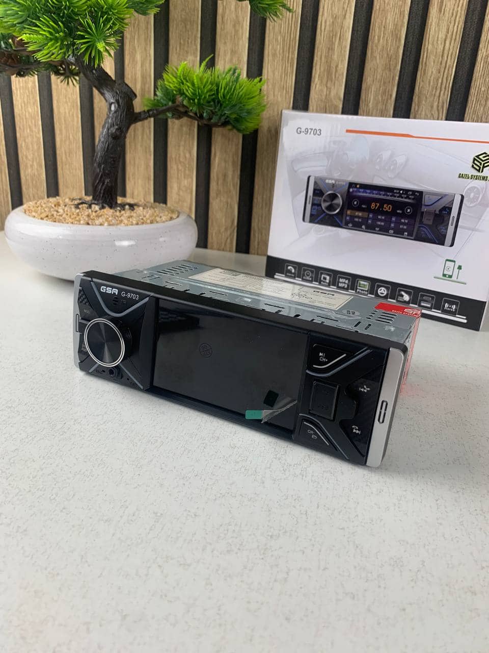 Poste Radio Multimedia Bluetooth USB/MicroSD/Aux G-9703 – جهاز راديو مع منفذ تشغيل الكاميرا - Accessoires Auto/Moto - صورة 12