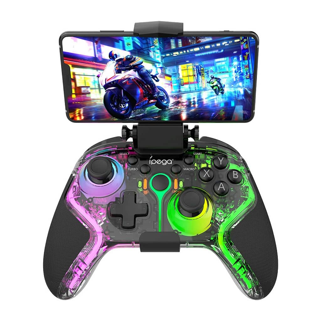 Manette de jeu sans fil IPEGA PG-9666TH avec poignets lumineux RGB - يد تحكم لاسلكية - Jouet & Gaming - صورة 2