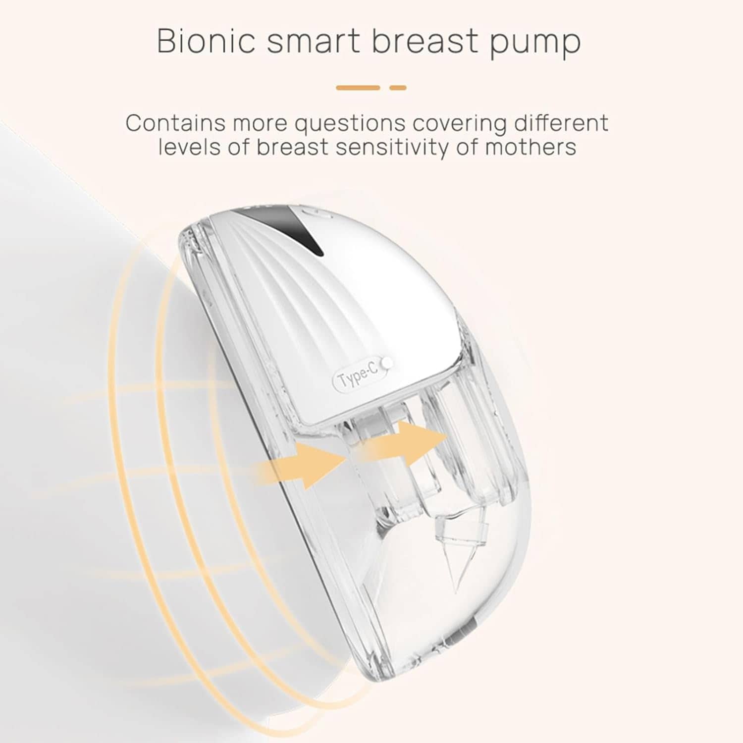 Tire Lait Electrique Mains Libres MY-375 4 Modes 12 Niveaux - جهاز إستخراج الحليب - Maternité - صورة 3