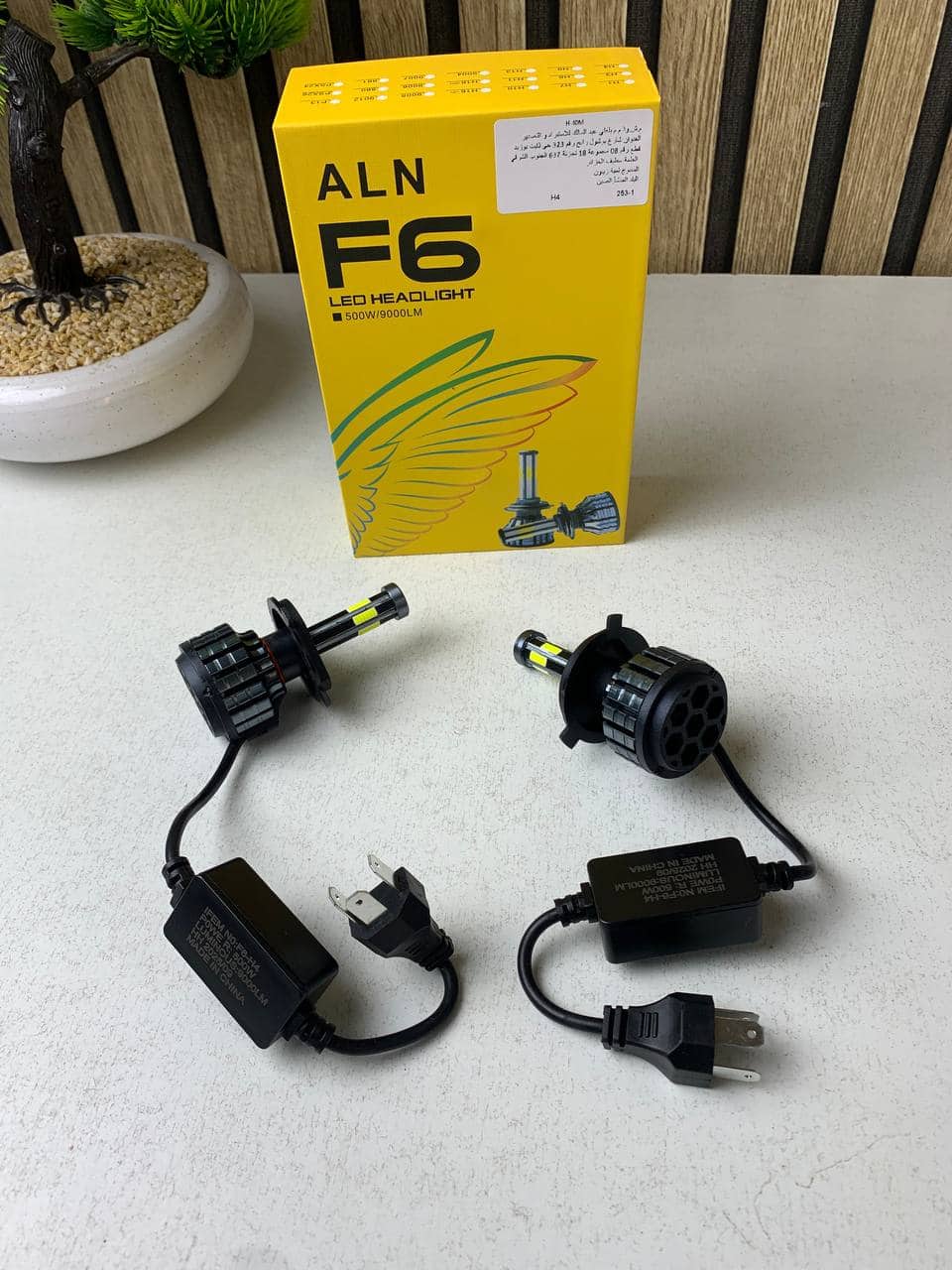 Kit Lampe de phare F6 H4 LED 6 Directions 6500K - مصابيح إضاءة أمامية للسيارات - Accessoires Auto/Moto - صورة 12