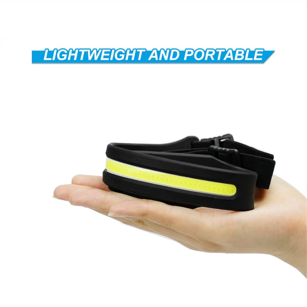 Lampe frontale 6000LM COB à Induction Rechargeable 5 Modes - Outillage et Bricolage - صورة 6