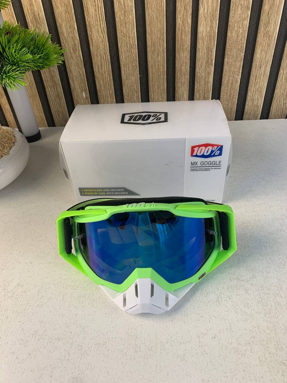 Lunettes Motocross RX Goggles RaceCraft Protection Totale Coupe-vent - نظارات سائقي الدراجات - Accessoires Auto/Moto - صورة 10