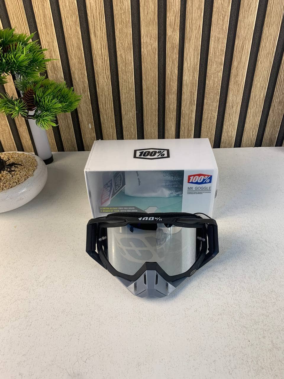 Lunettes Motocross RX Goggles RaceCraft Protection Totale Coupe-vent - نظارات سائقي الدراجات - Accessoires Auto/Moto - صورة 12