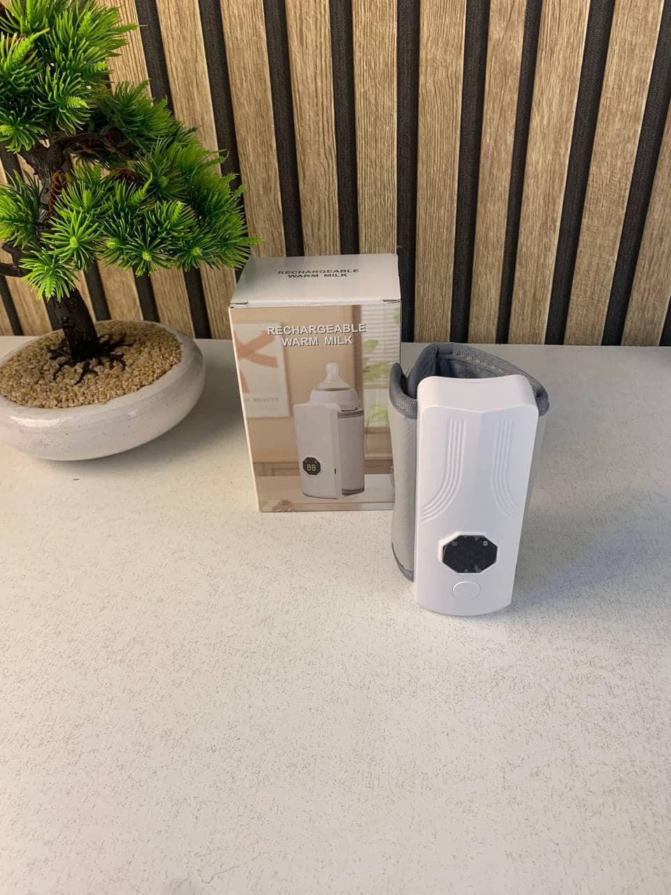 Chauffe-biberon portable rechargeable avec écran LCD et Température réglable - سخان قارورة الحليب - Maternité - صورة 8